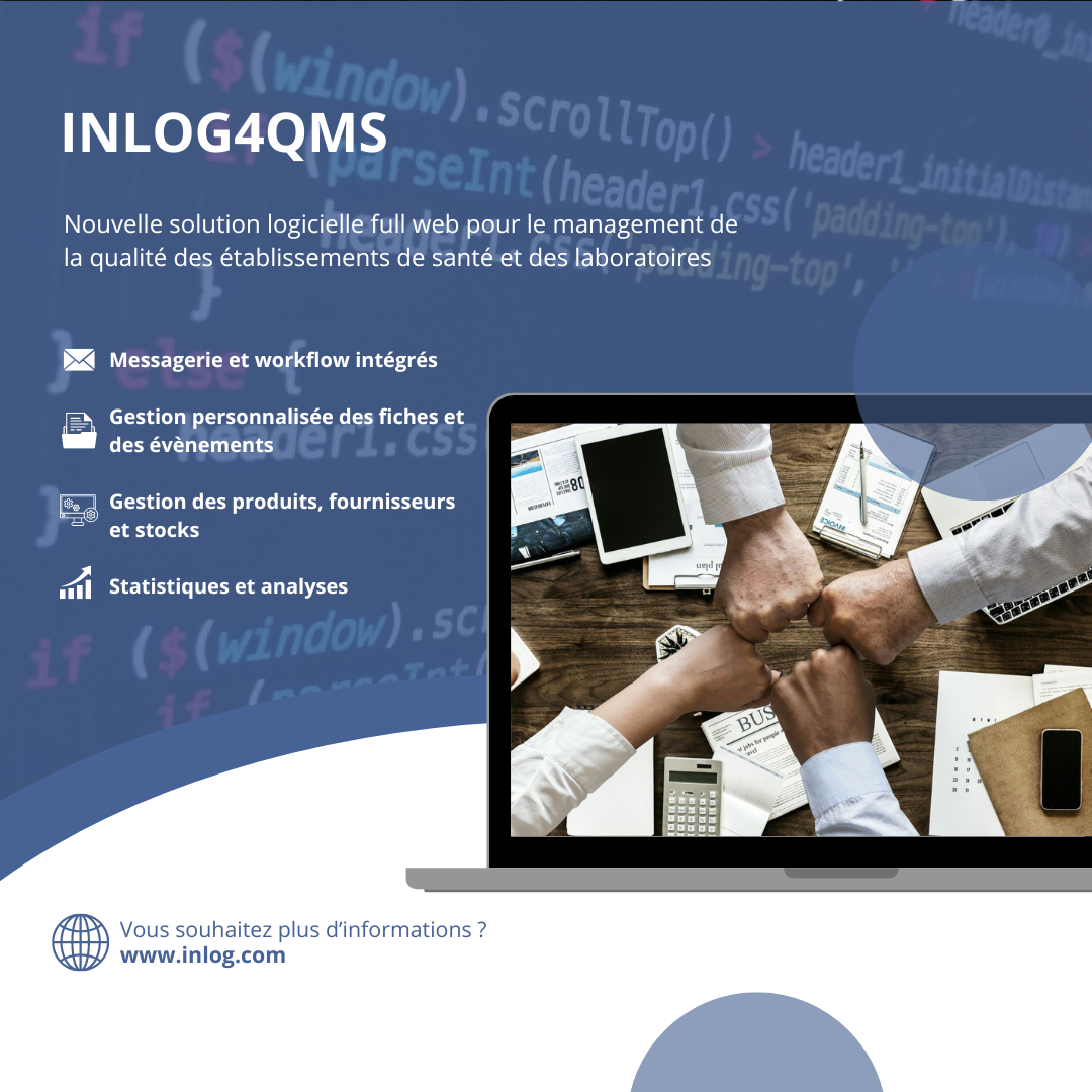 Lancement d’Inlog4QMS : notre nouvelle solution full web pour le management de la qualité